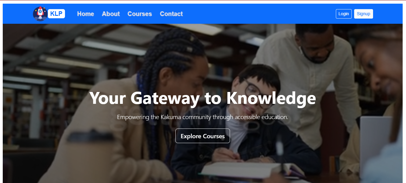 KakumaLearn Platform